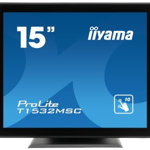 15” iiyama T1532MSC-B5X – TN, 8ms, 370cd/m2, VGA, HDMI, DP