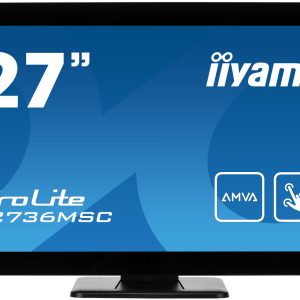 27” LCD iiyama T2736MSC-B1 – 4ms, 300cd/m2, HDMI, VGA, DP, USB,