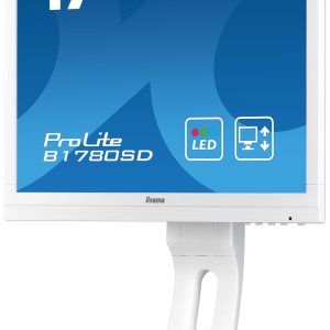 17” LCD iiyama Prolite B1780SD-W1 – 5ms,250cd/m2,1000:1,5:4,VGA,DVI,repro,pivot,výšk.nastav.,bílý