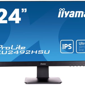 24” LCD iiyama XU2492HSU-B1 – IPS,FullHD,5ms,250cd/m2, HDMI,DP,VGA,repro