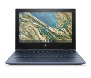 HP Chromebook/x360 11 G3/N4120/11,6”/1366×768/T/8GB/64GB eMMC/UHD 600/Chrome/Blue/1R