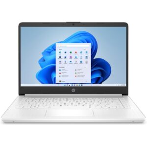 HP 14s/14s-dq0030nc/N4120/14”/1366×768/4GB/128GB SSD/UHD 600/W11S/White/2R